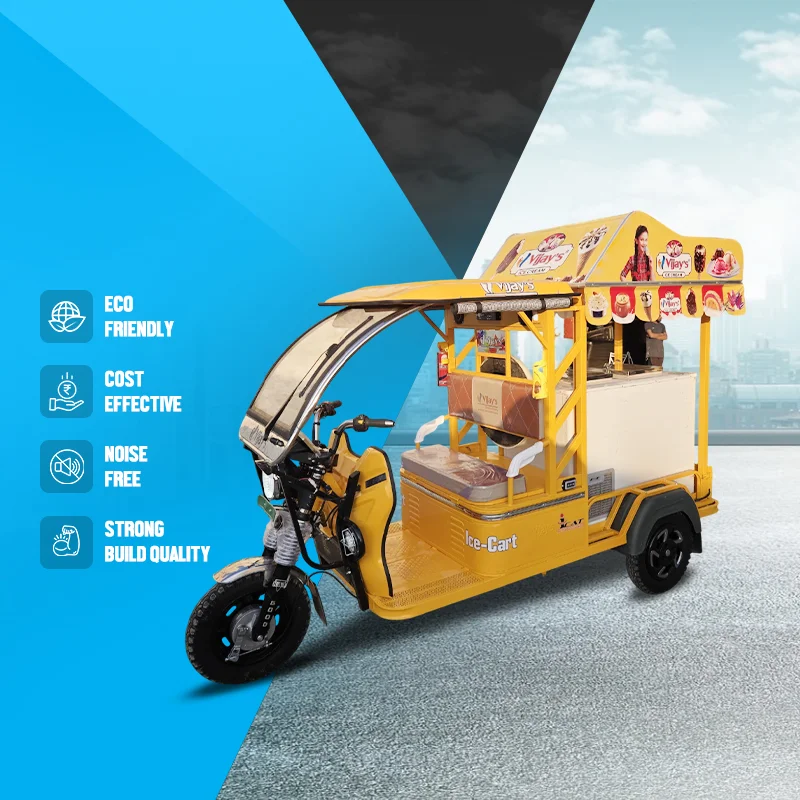 Ice Cream E-Rickshaw in UP